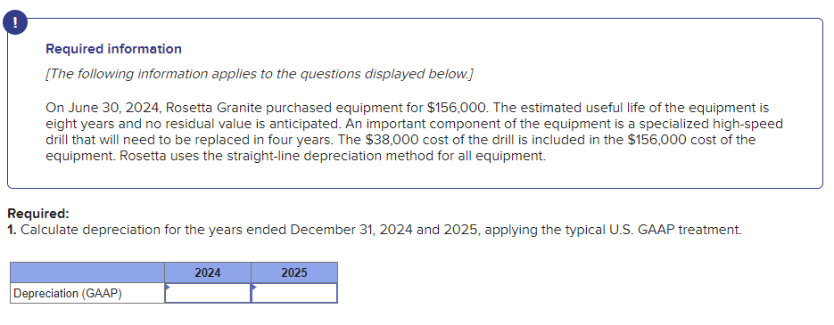 Solved On June 30 2024 Rosetta Granite Purchased Equipment Chegg Com   PhpVJm1vE