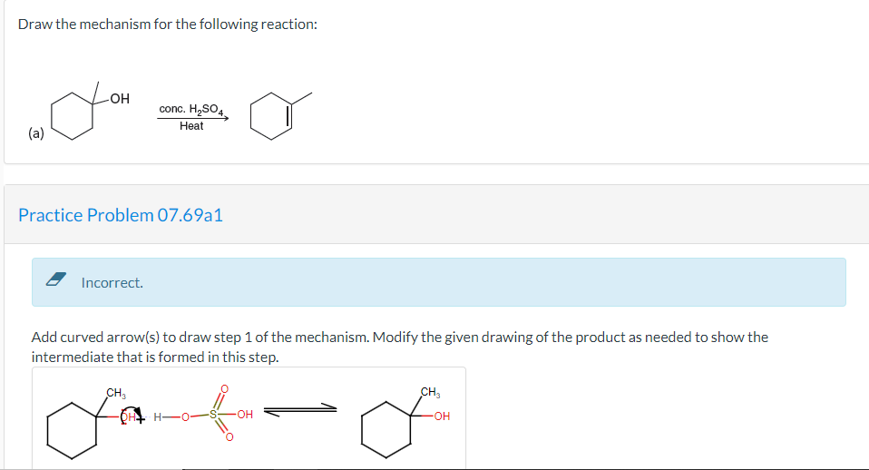 Solved Draw the mechanism for the following reaction: (a) | Chegg.com