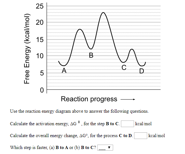 Solved Use The Reaction Energy Diagram Above To Answer The | Chegg.com