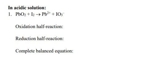 Solved For the following reaction, write out each type of | Chegg.com