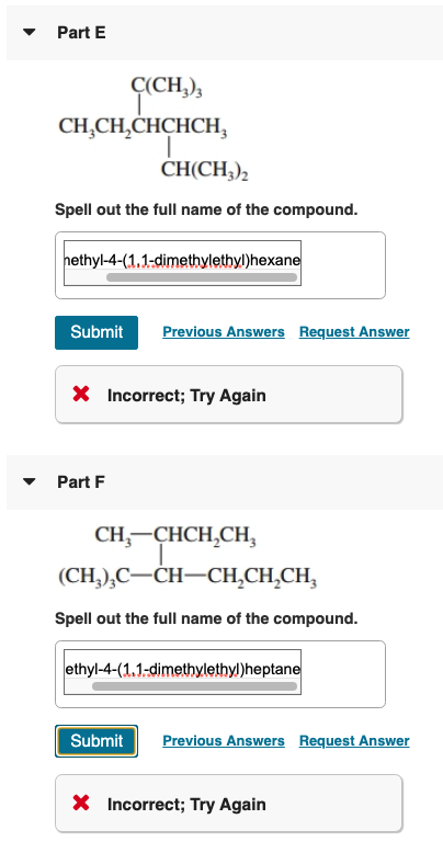 Solved Part E C Ch3 3 Ch Ch Chchch Ch Ch3 2 Spell Out Chegg Com