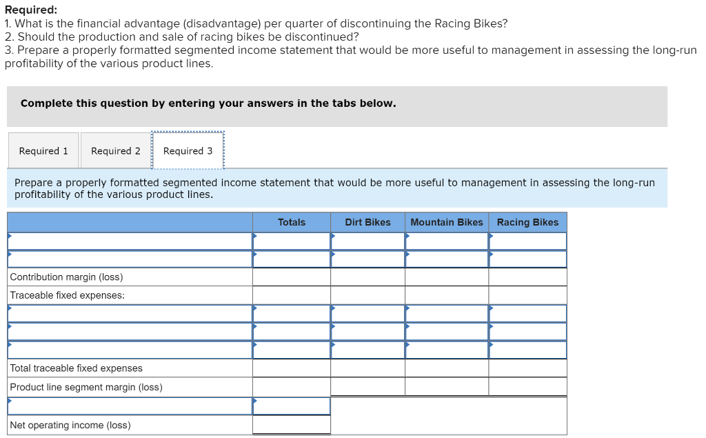 Solved The Regal Cycle Company manufactures three types of | Chegg.com