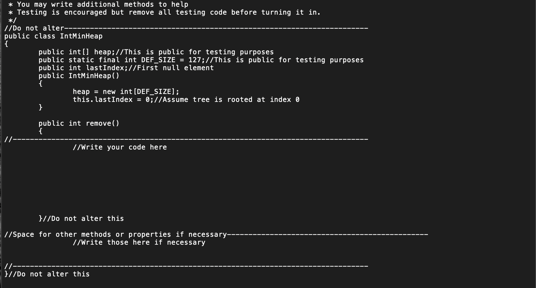 Solved Using the provided code (found here), write a Remove | Chegg.com