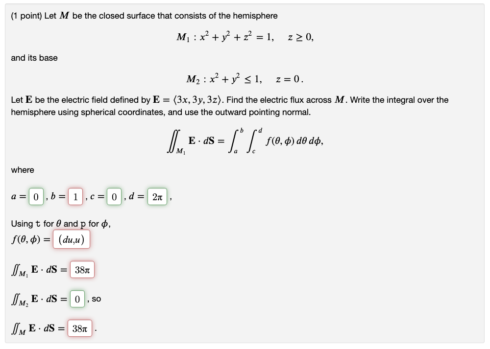 Solved I need help with the first problem; I finished half | Chegg.com