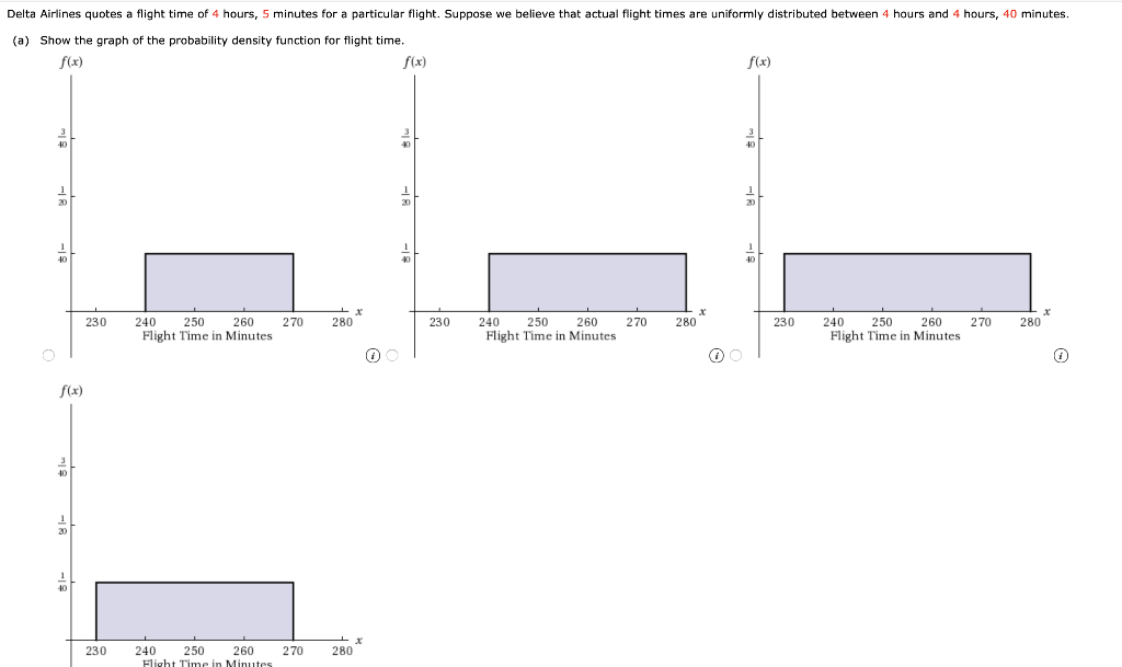 Solved Delta Airlines quotes a flight time of 4 hours, 5