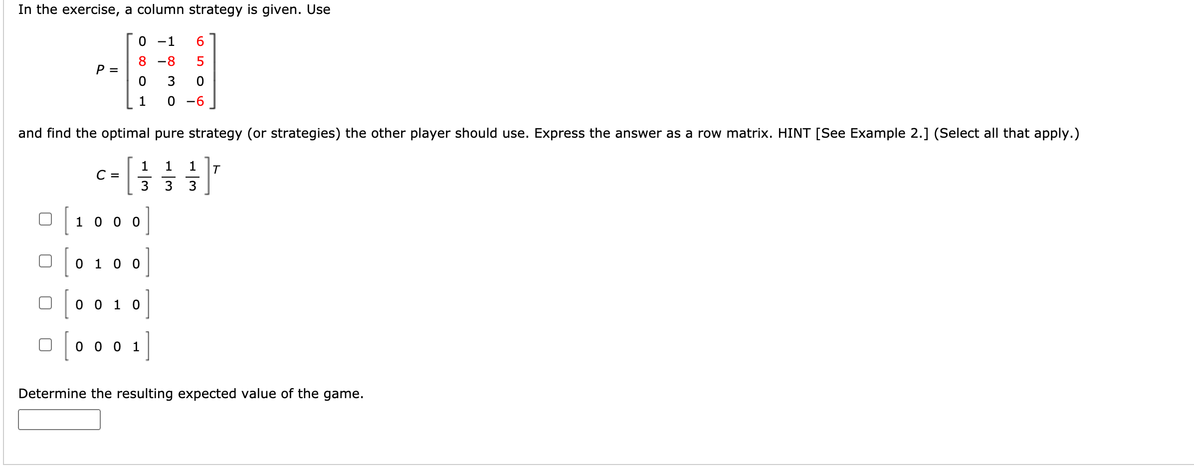 solved-calculate-the-expected-payoff-of-the-game-with-payoff-chegg