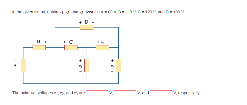 Solved In The Given Circuit, Obtain V1, V2, And V3. Assume A | Chegg.com