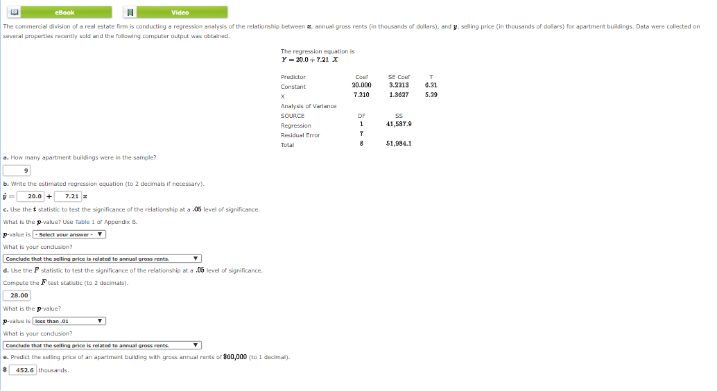 Solved eBook Video The commercial division of a real estate