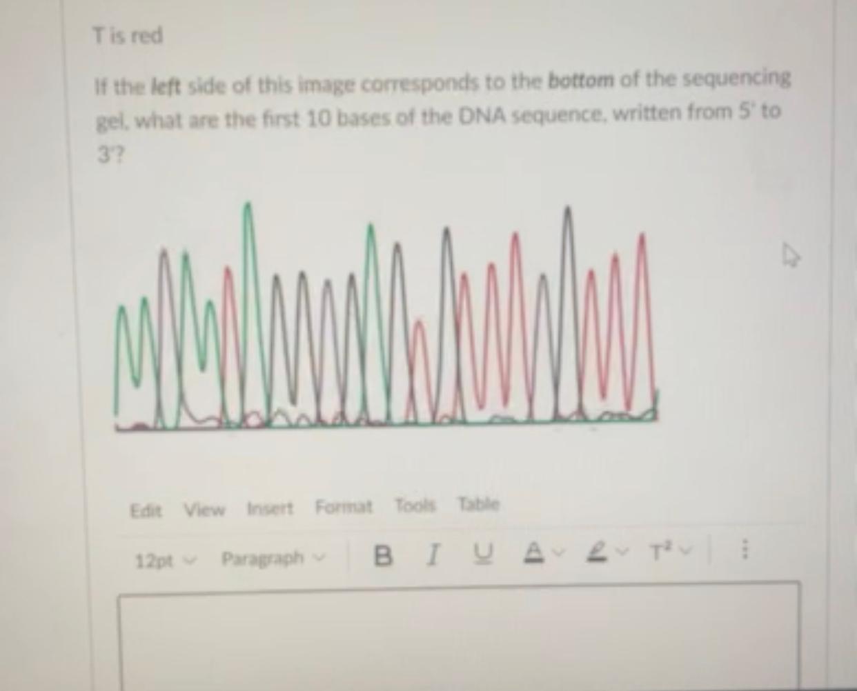 Solved You have performed Sanger sequencing on that a of | Chegg.com
