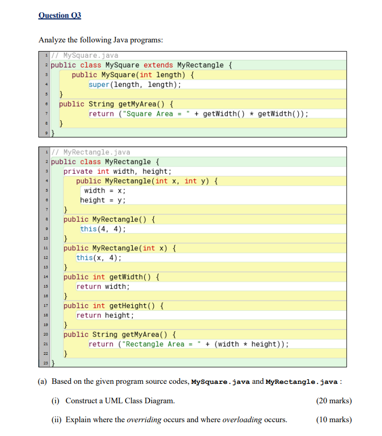 Solved Question 03 (continue) (b) Suppose the given program | Chegg.com