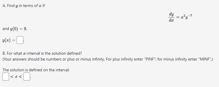 Solved I need help with this Differential Equations and | Chegg.com