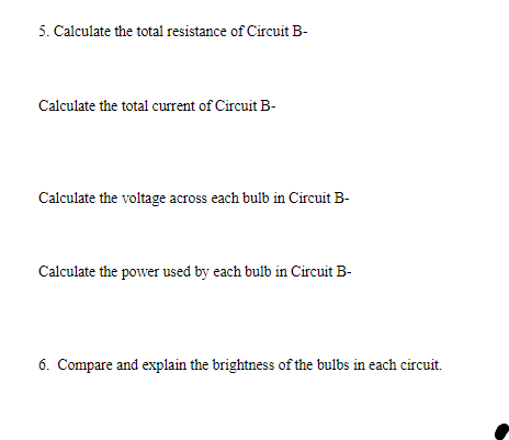 Solved Th Circuit A Circuit B 3. Based On The Circuit | Chegg.com