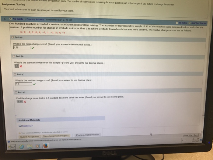 Solved one hundred teachers attended a seminar on chegg
