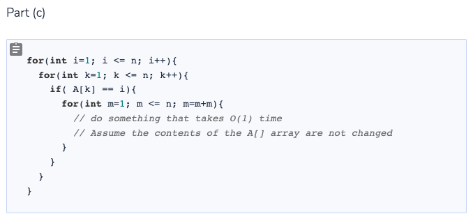 Solved Problem 3: Runtime Analysis (24\%) In Big- Θ | Chegg.com