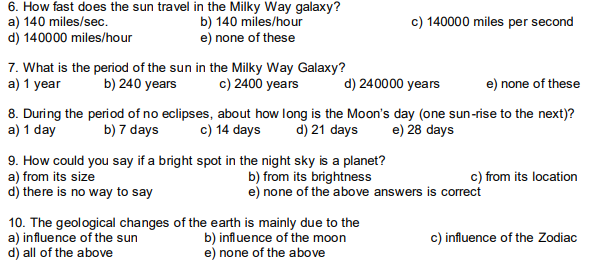 Solved 6. How fast does the sun travel in the Milky Way | Chegg.com