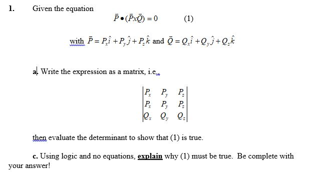 Solved 1 Given The Equation O 0 1 With E Pi P Chegg Com
