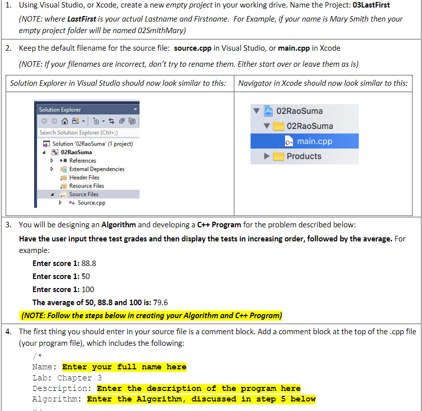 solved-1-using-visual-studio-or-xcode-create-a-new-empty-chegg