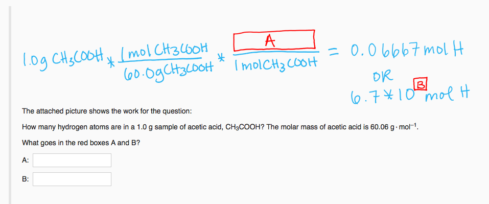А A * 1.09 CH3COOHy I mol CH360H 60.0g CH3COOH * I