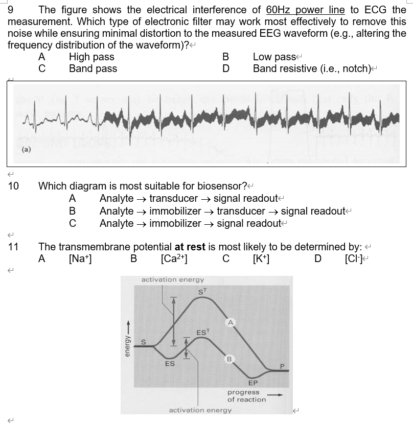 Solved 7 In an enzyme catalyzed reaction, if you double the