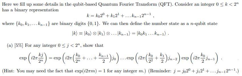 Solved Here we fill up some details in the qubit-based | Chegg.com