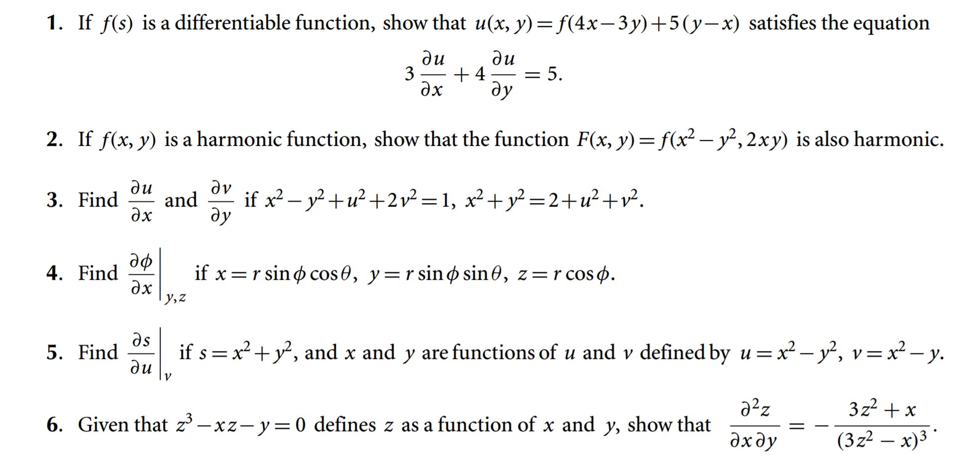 Solved 1 If F S Is A Differentiable Function Show That Chegg Com