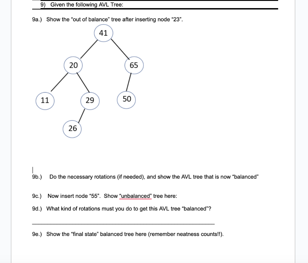 Solved 9a.) Show the 