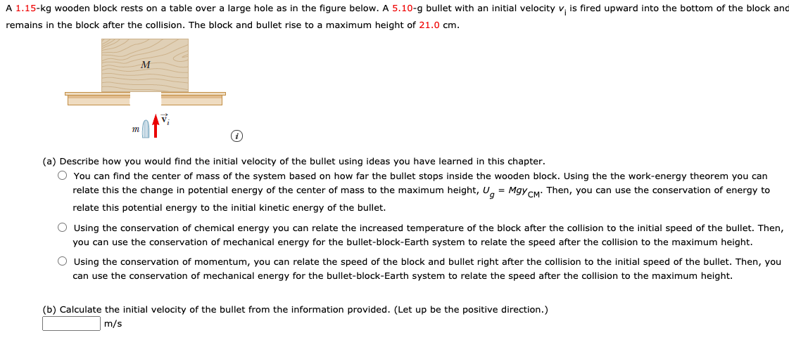 solved-a-1-15-kg-wooden-block-rests-on-a-table-over-a-large-chegg