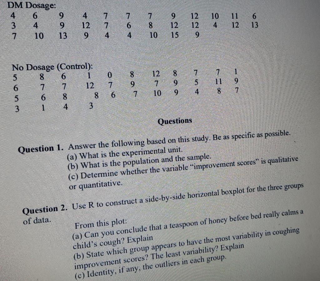 Solved Is honey a cough remedy? Does a teaspoon of honey