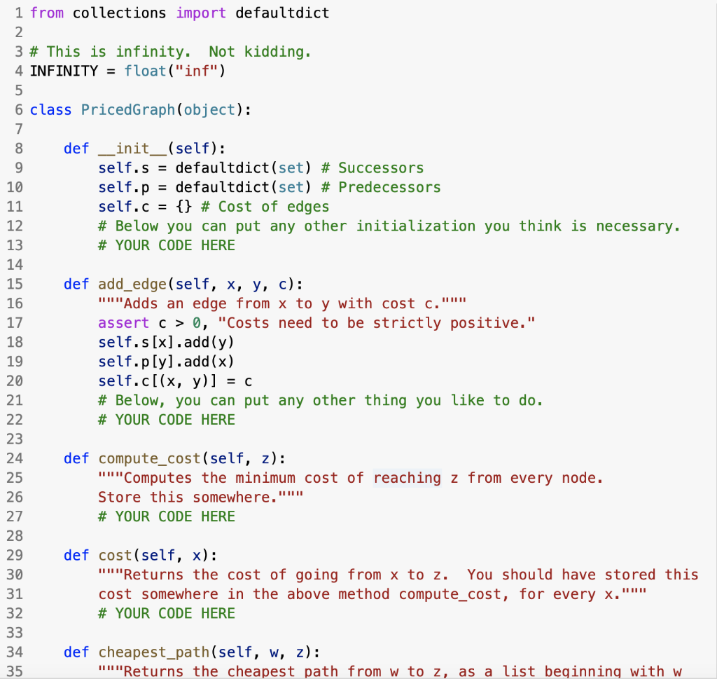 Solved Do all the coding in Python where it say 
