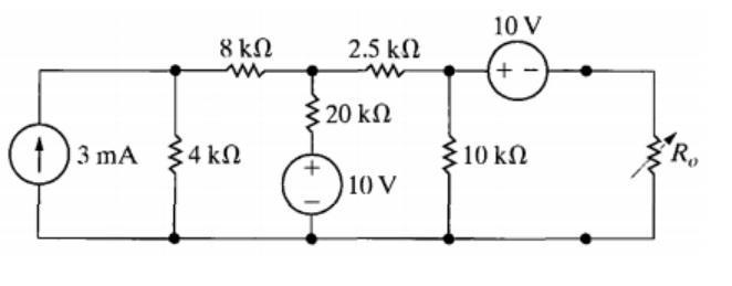 Solved Circuit given in the figure, maximum power is | Chegg.com