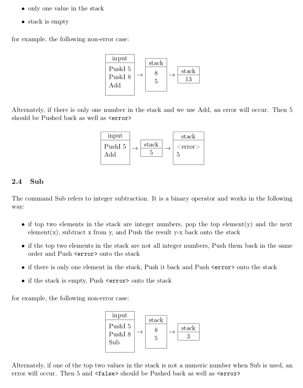 Please help me write an interperter in ocmal! (* | Chegg.com