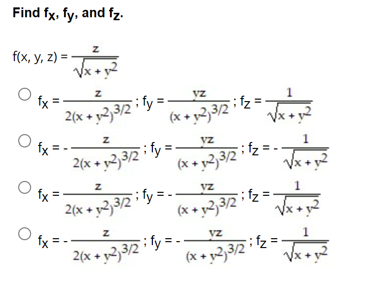 Solved Find Fxfy And Fz 3237