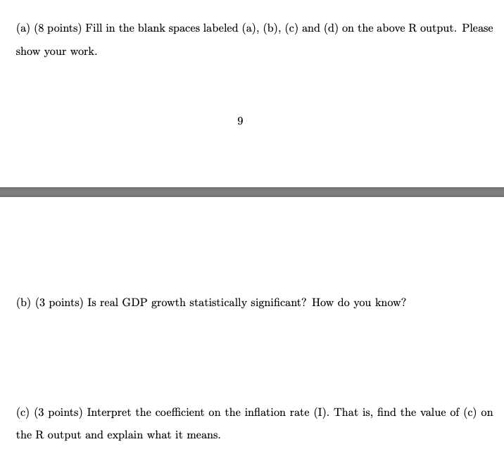 Solved 10. (14 points) An economist wants to study the | Chegg.com