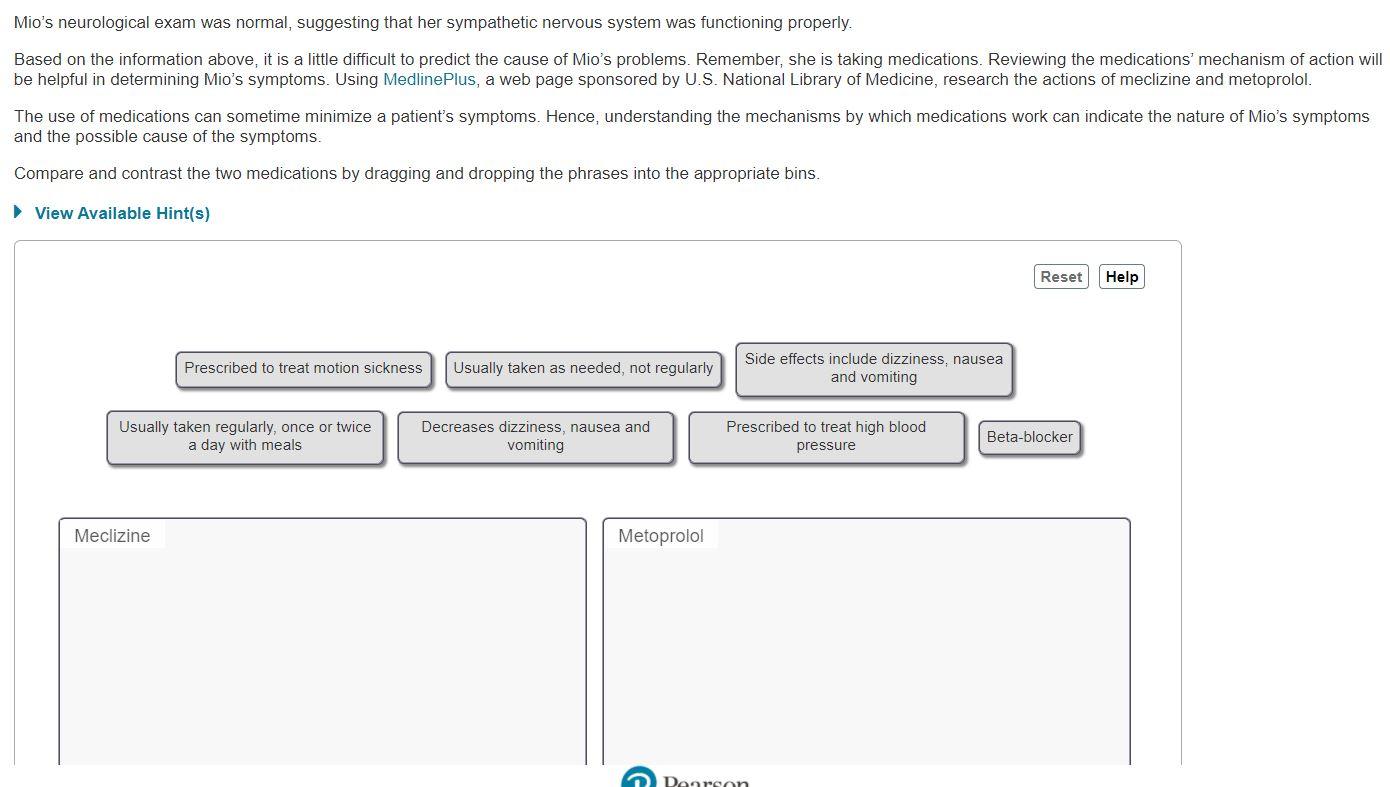 solved-mio-s-neurological-exam-was-normal-suggesting-that-chegg