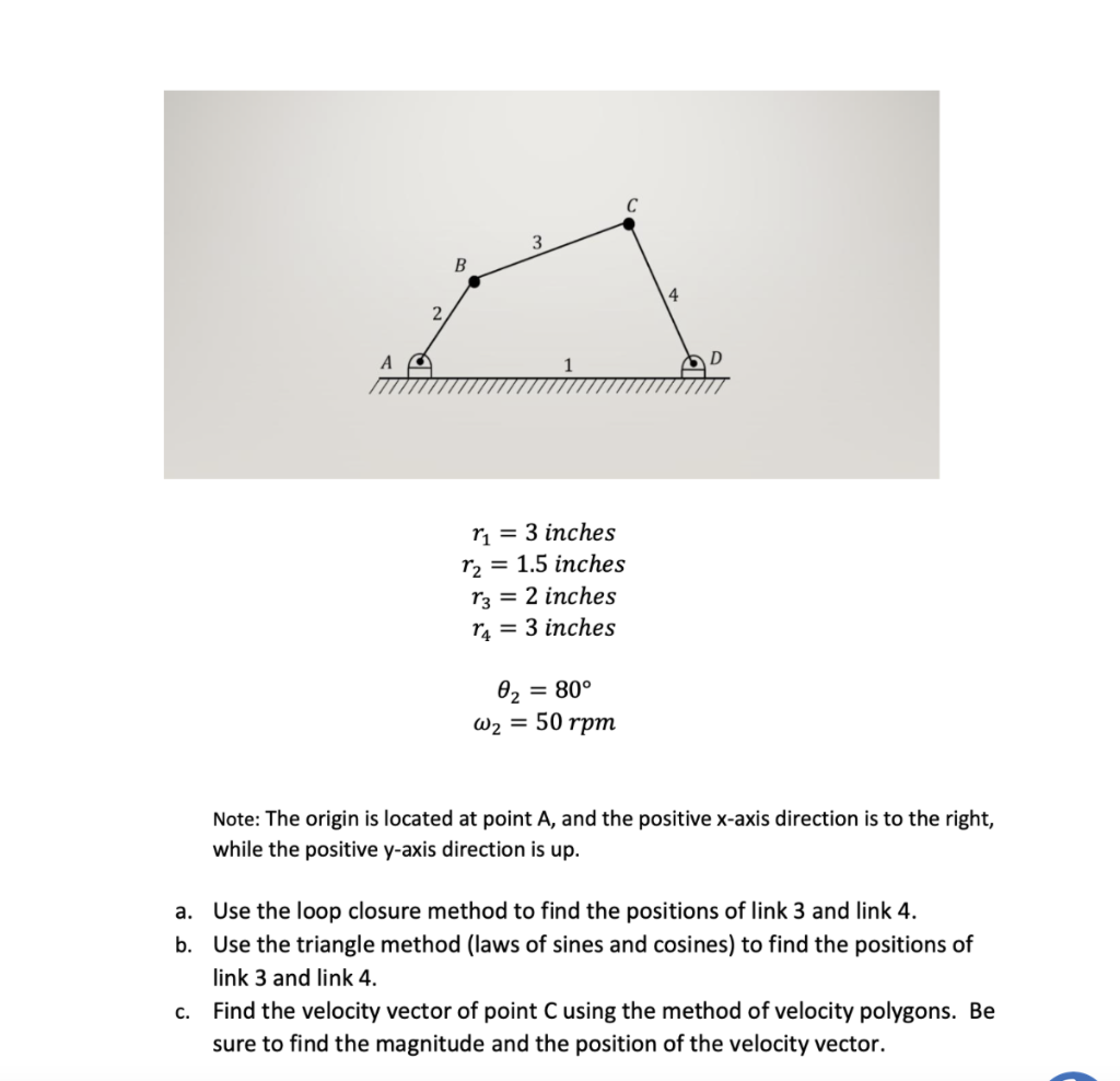 Solved r1=3 inches r2=1.5 inches r3=2 inches r4=3 inches | Chegg.com
