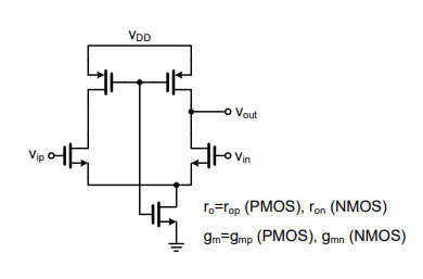 Solved Determine the small signal-signal gain of the | Chegg.com