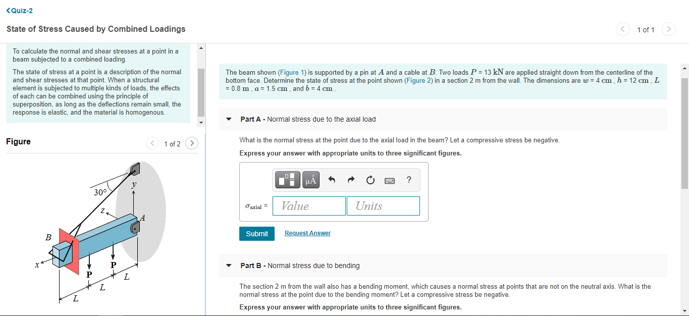 solved-what-is-the-normal-stress-at-the-point-due-to-the-chegg