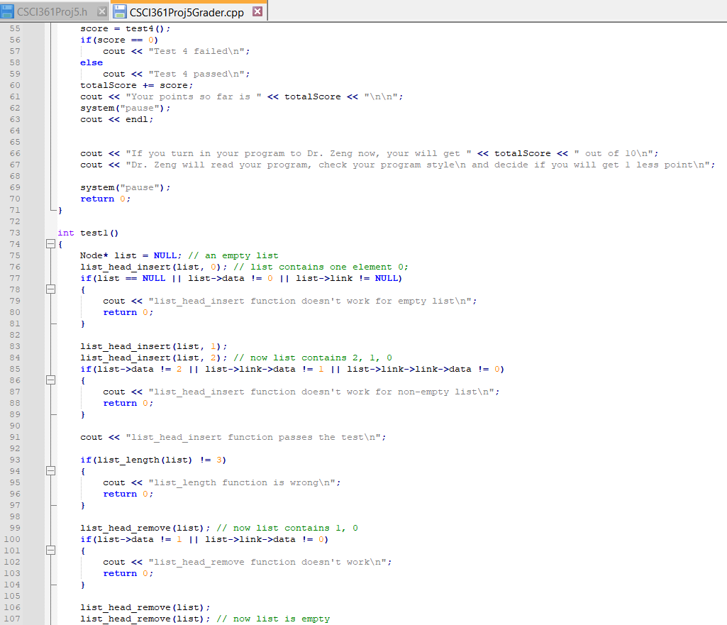 Solved Create a C++ project. Download and add the attached | Chegg.com