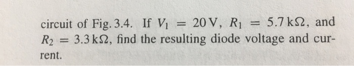 Solved 3.55 A pn junction diode with Vf = 0.7 V is connected | Chegg.com