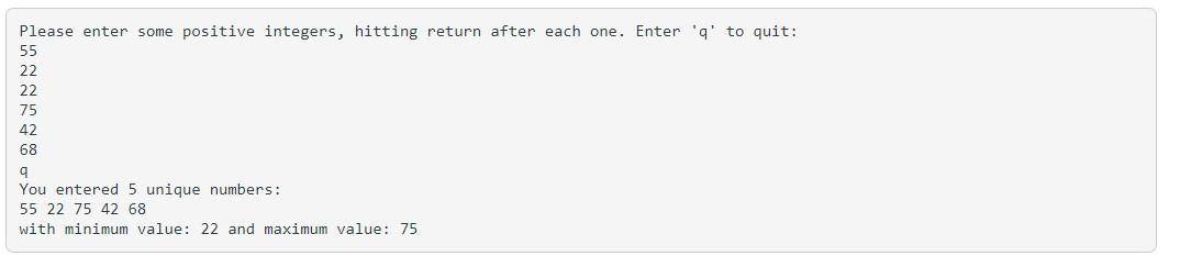 Solved Python - Write a program that inputs a list of | Chegg.com