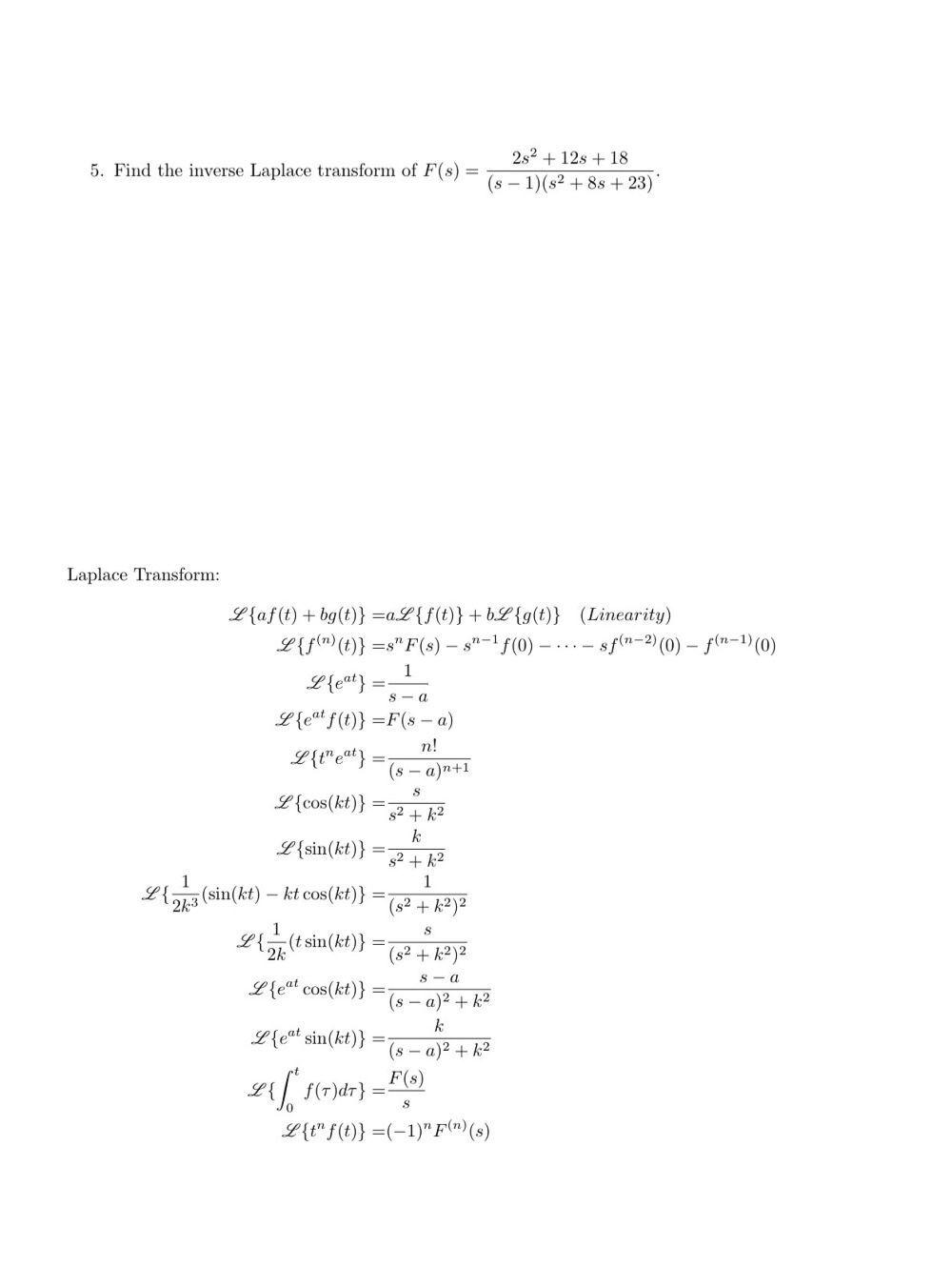 Solved This is Ordinary Differential Equation Math | Chegg.com