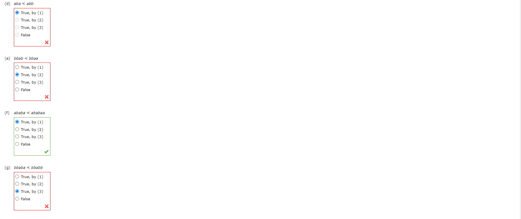 Solved If S is a set of strings over a set A with partial | Chegg.com