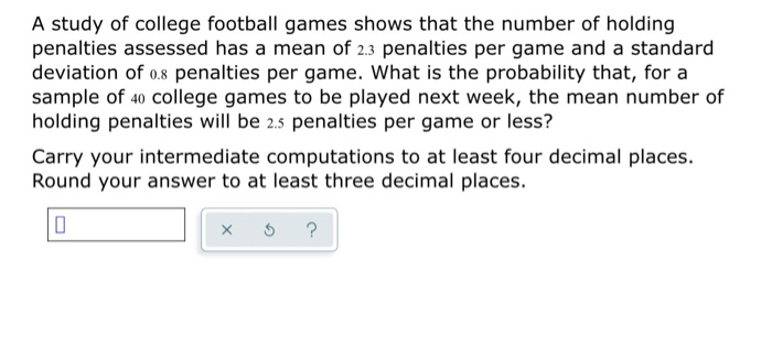 solved-a-study-of-college-football-games-shows-that-the-chegg