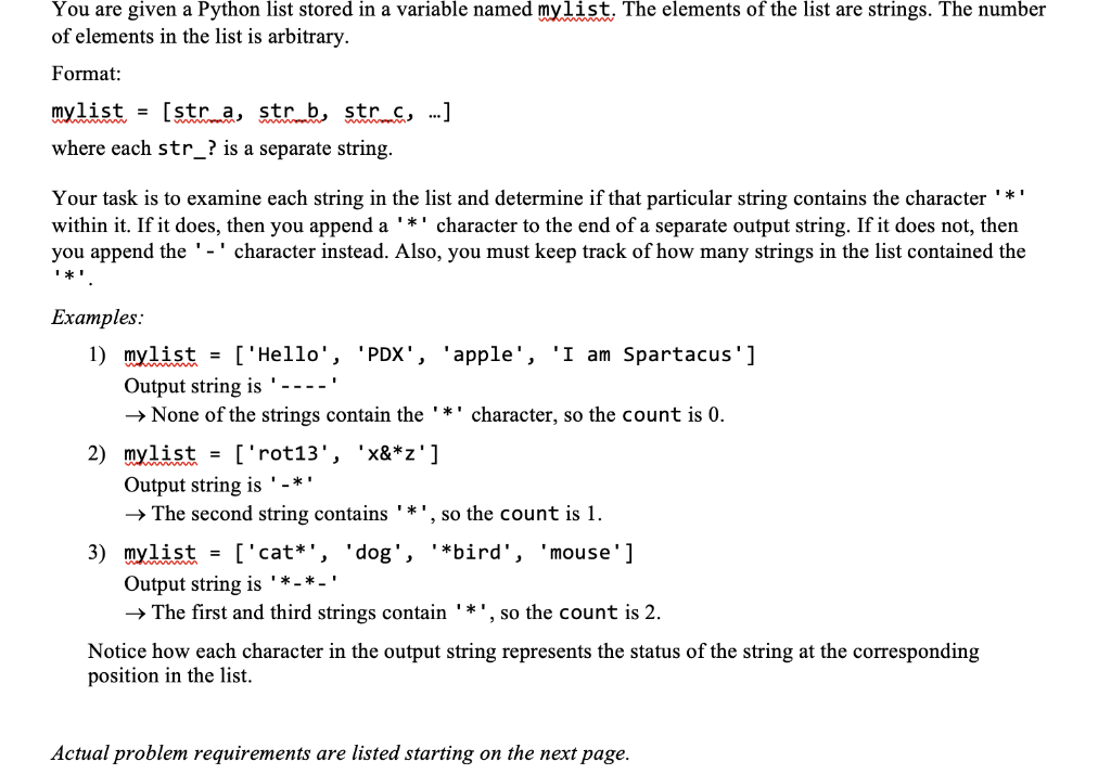 Solved Assume that all questions refer to the latest Python | Chegg.com