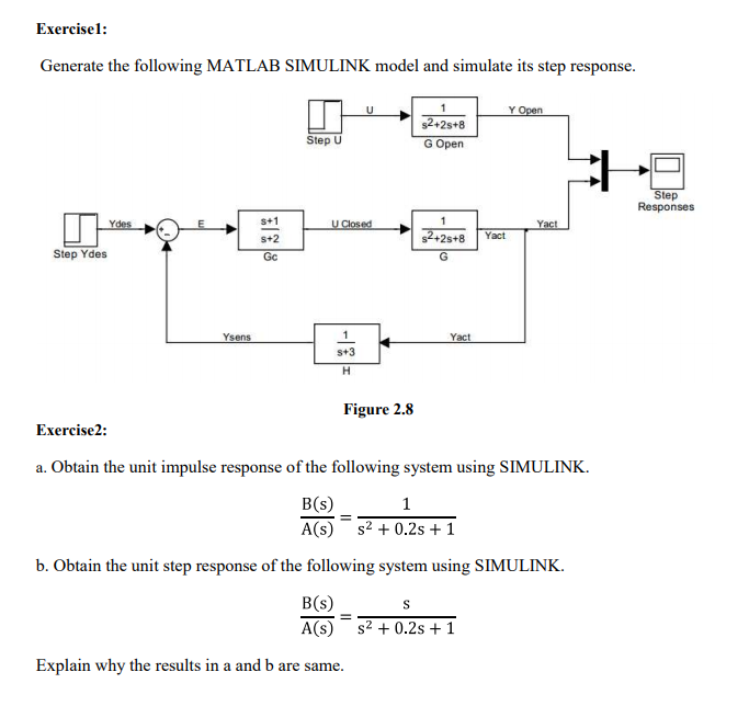 Solved Exercisel: Generate The Following MATLAB SIMULINK | Chegg.com