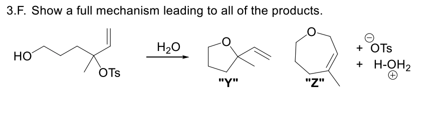 Solved 3. Goal: Draw the appropriate mechanism for the | Chegg.com