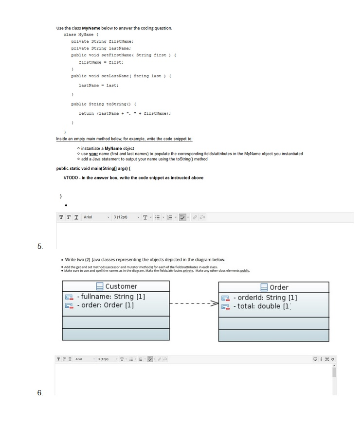 Solved Instance methods are also static methods. O True O | Chegg.com