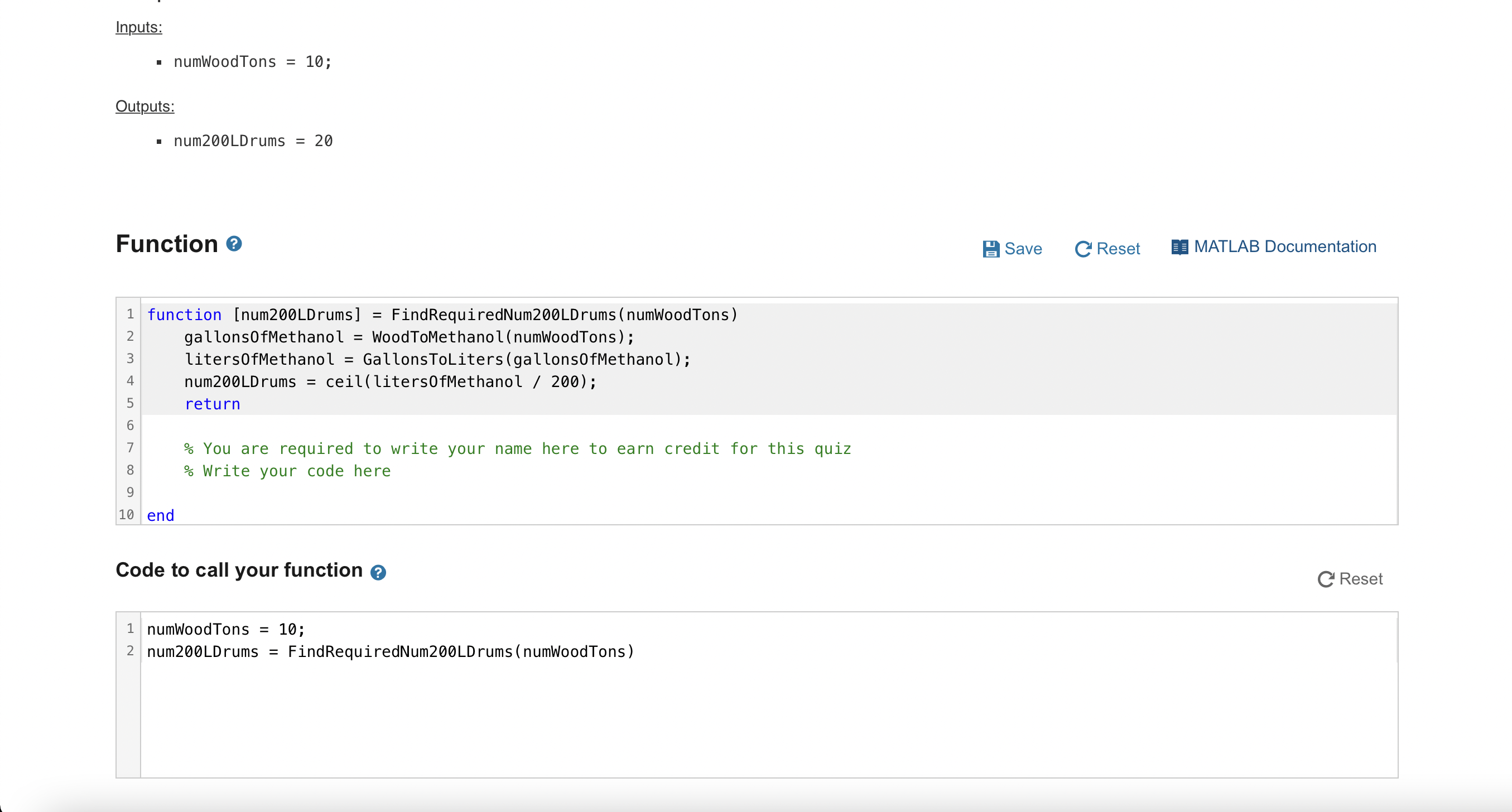Solved Write a function called FindRequiredNum200LDrums that | Chegg.com