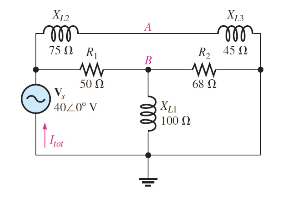 Solved For The Circuit Shown Below Solve And Show The | Chegg.com