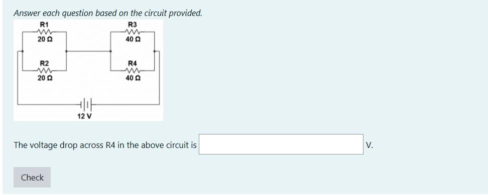 Solved Answer each question based on the circuit | Chegg.com